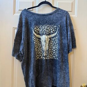 Zutter Gray Graphic Tee